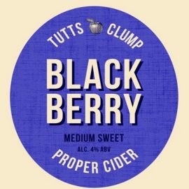 Tutts Clump Cider - Blackberry 4% 20 Litre Bag in Box