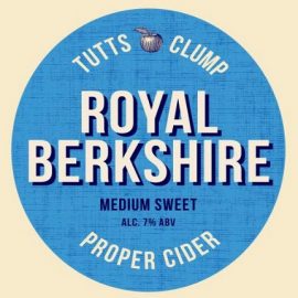 Tutts Clump Cider - Royal Berkshire 7% 20 Litre bag in Box
