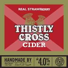 Thistly Cross Cider - Real Strawberry 4% 20 Litre Bag In Box