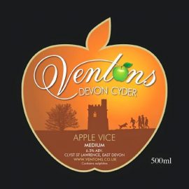 Ventons - Apple Vice 6.0% 20 litre bag in box