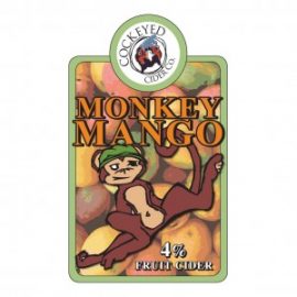Cockeyed Cider - Monkey Mango 4% 20 litre Bag in Box