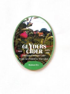 Glyders Cider - Medium Dry - 6.6% - 35 pint bag in box