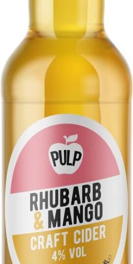 Pulp Cider — Rhubarb and Mango (Case)