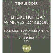Temple Cider — Perry - Hendre Huffcap (BiB)